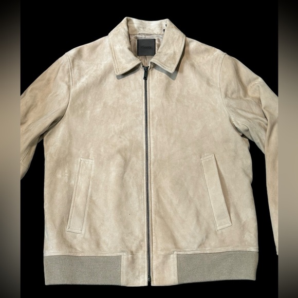 THEORY***Wyatt Zip SUEDE Jacket***Medium $1195 NWT - Picture 8 of 11